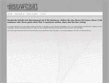 Tablet Screenshot of hardworks.de